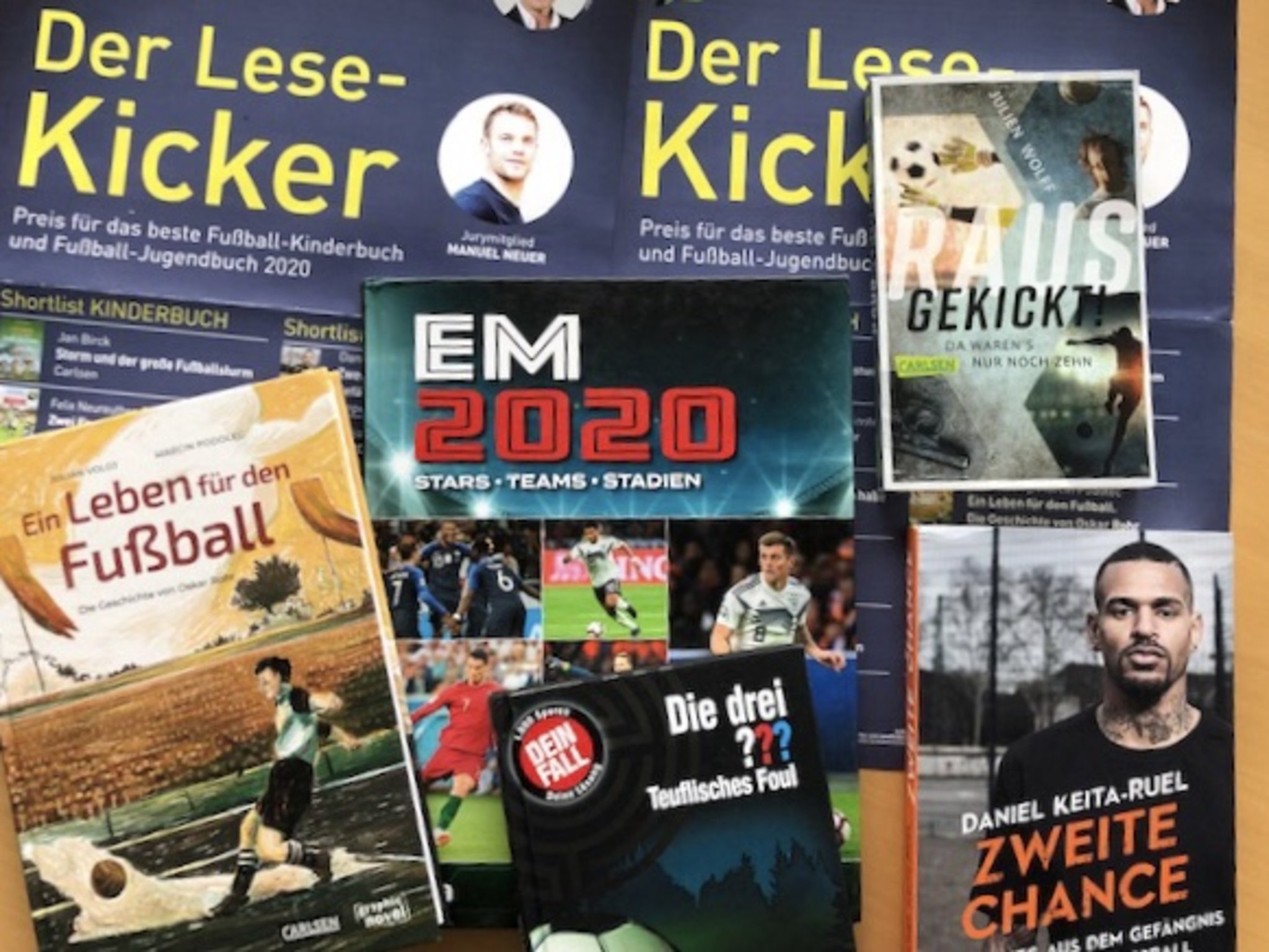 Leseprojekt „Lese-Kicker“ am MCG – Durch Fussball fürs Lesen begeistern