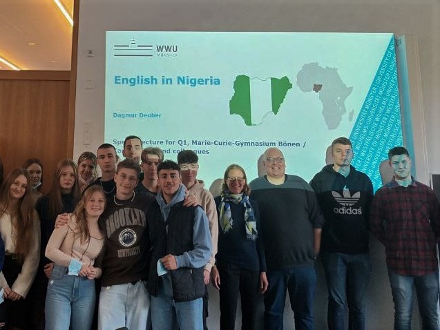 English in Nigeria: A special lecture for Q1, MCG