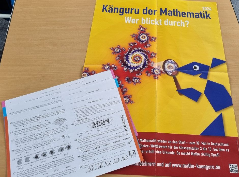 Brainpower in Mathe – Der Känguruwettbewerb 2024