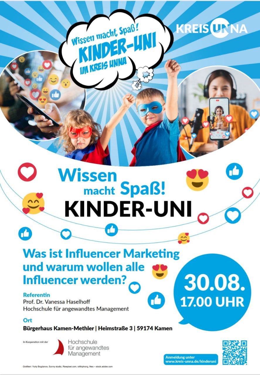 Die Kinder-Uni startet wieder – Herzlich willkommen!