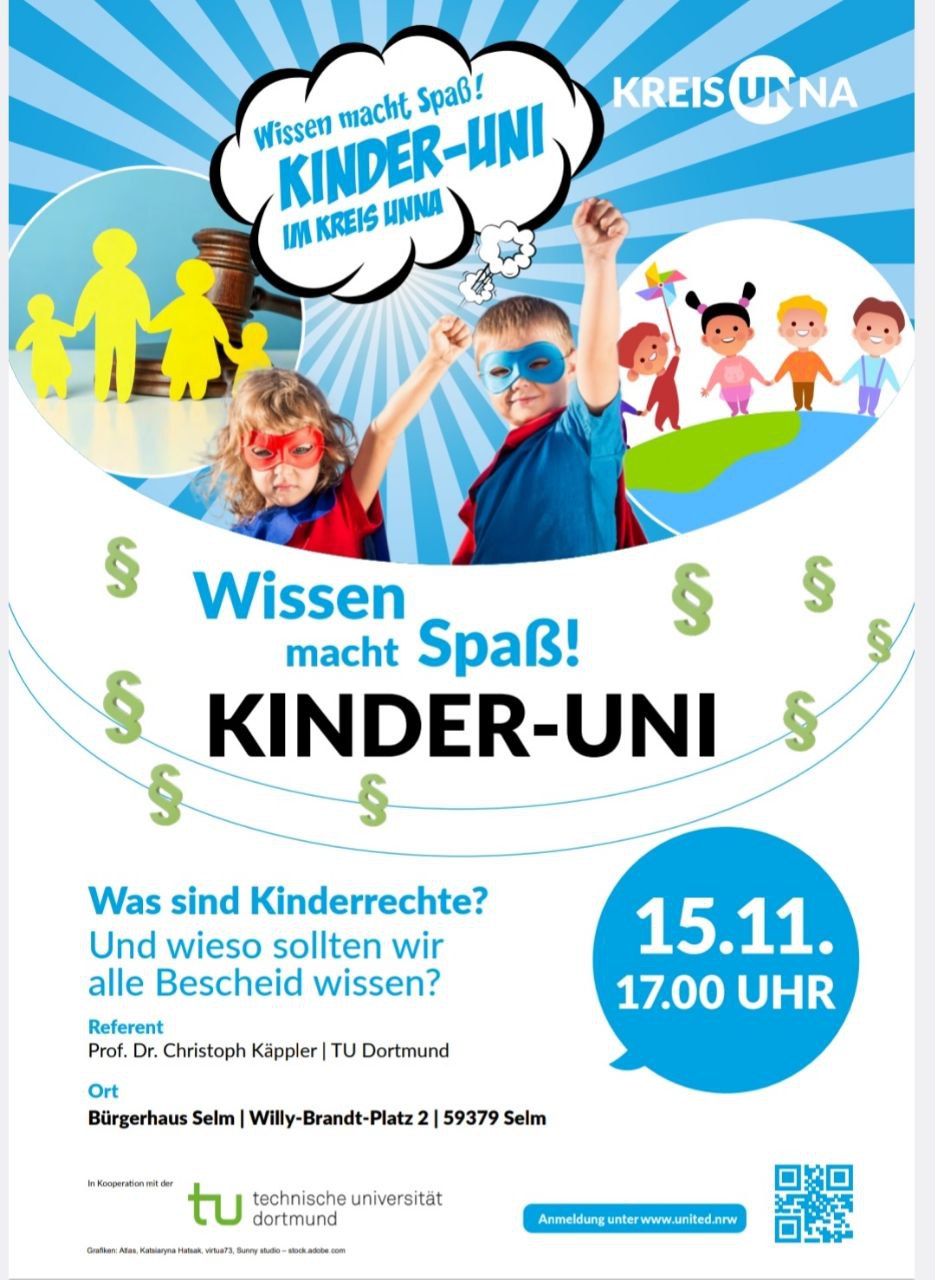 Auf geht`s zur Kinder-Uni im November!