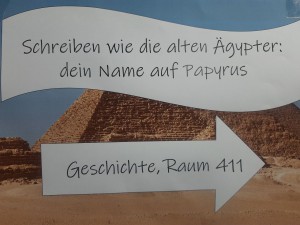 ...machten sich die Anderen auf den Weg ins alte Ägypten.