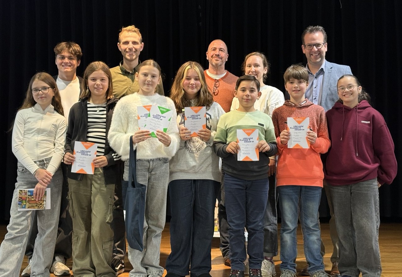 Der interne Schulentscheid im Vorlesewettbewerb 2025