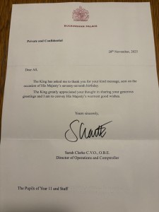 Bild Briefprojekt Klasse 5.1 2025