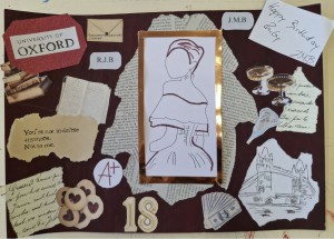 Mona Kasten: "Save me"; Lieblingsromanfigur: Ruby Bell. Künstlerin: Nova Kubanek