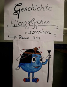 Weit zurück in der Zeit ging es im Raum der Geschichte: ...