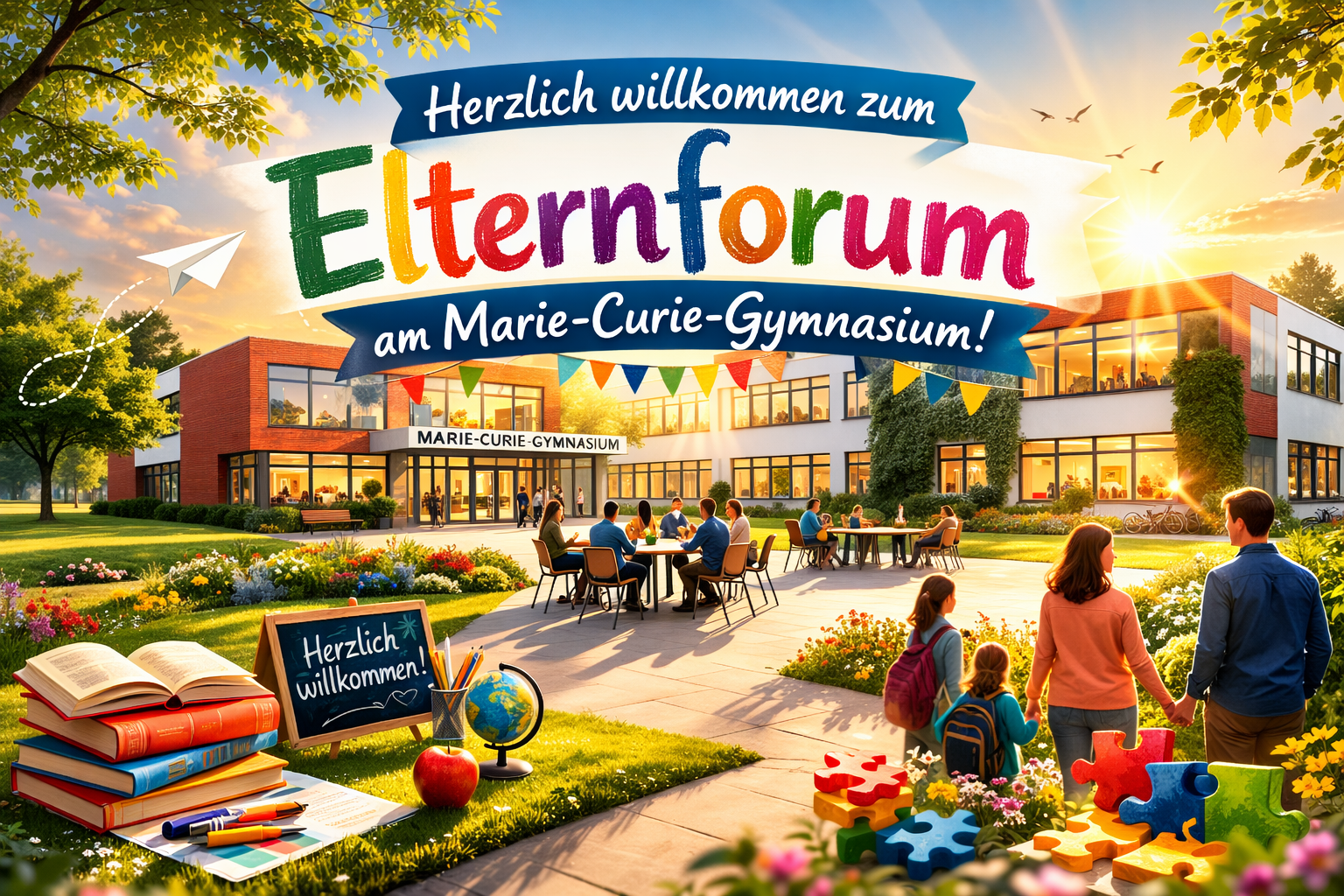 Start des Elternforums am MCG – Herzlich willkommen zu vielfältigen Informations- und Austauschabenden