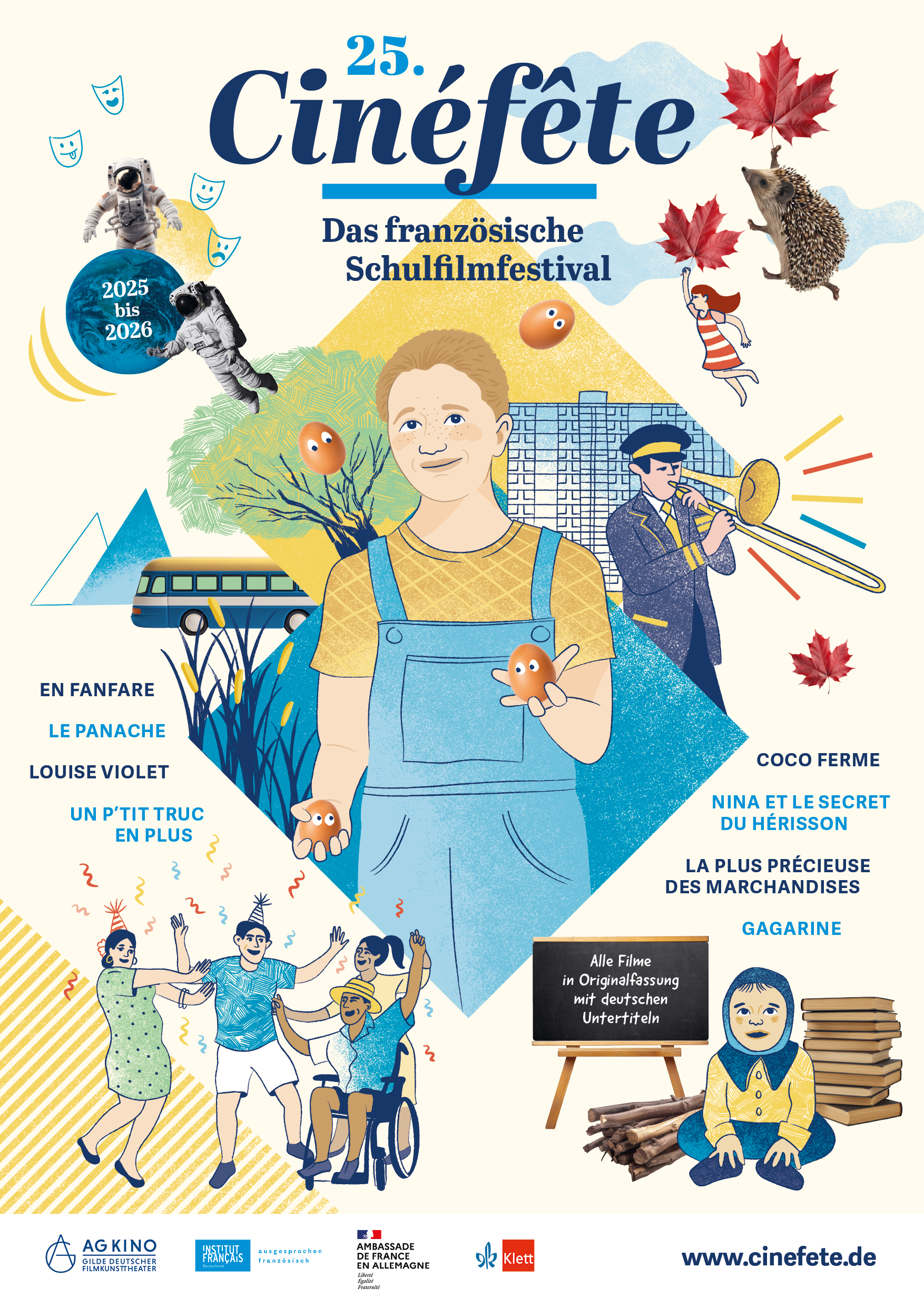 Auf geht`s zur Cinéfête! Das französische Schulfilmfestival tourt wieder