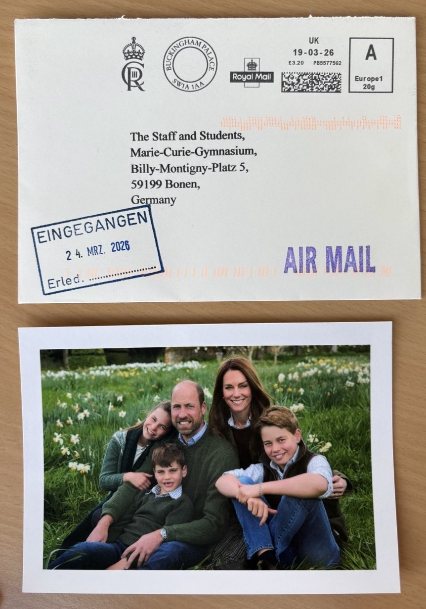 Königliche Post am MCG – kurz vor den Osterferien