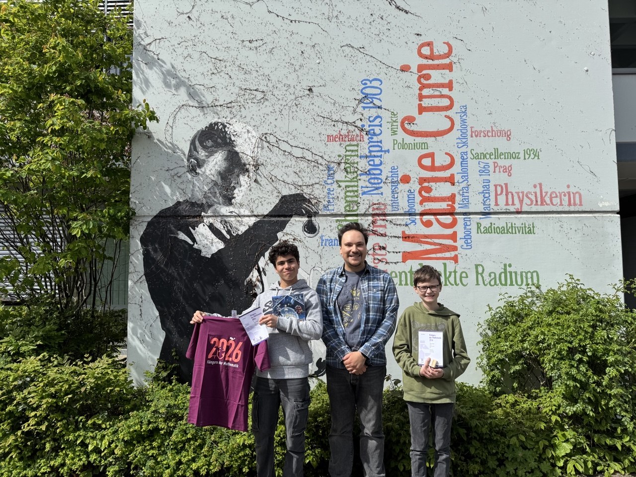 Känguru-Wettbewerb 2026: Starke Leistungen am Marie-Curie-Gymnasium