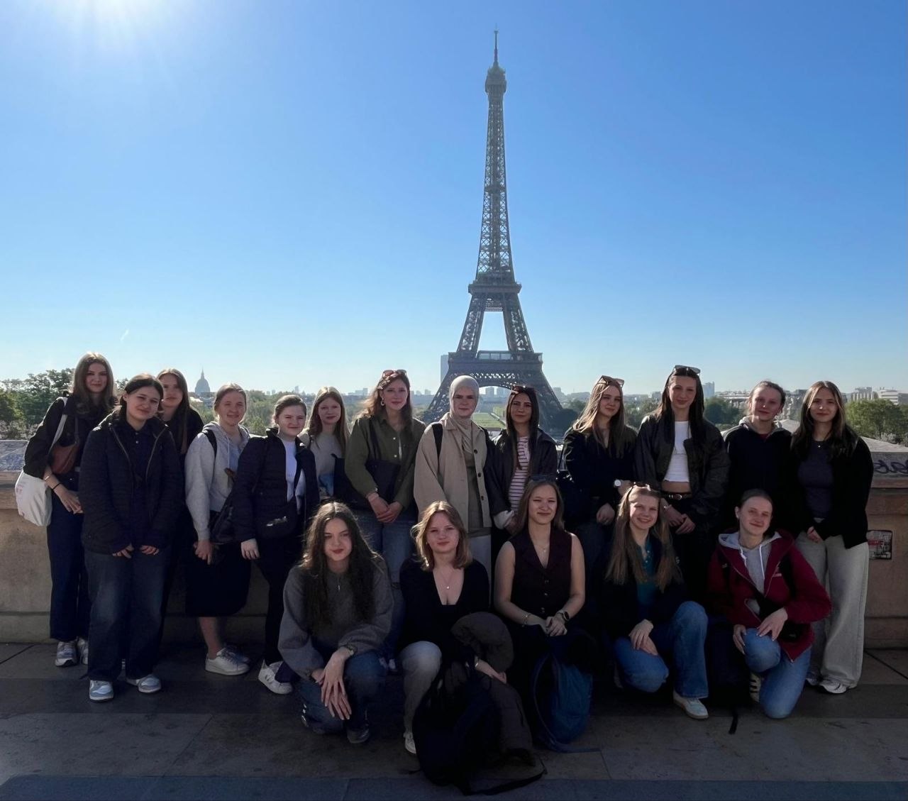 Exkursion der Französischkurse nach Paris