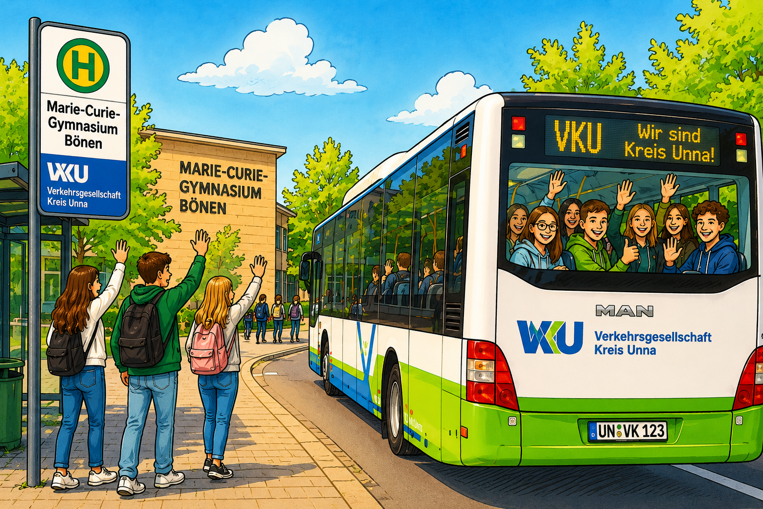 Neuer Nahverkehrsplans der VKU ab 25.05.2026