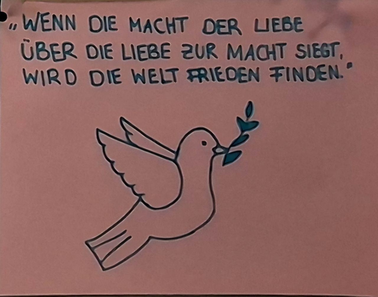 Wir erinnern an den 08.05.1945 – Friedensprojektstunden am MCG