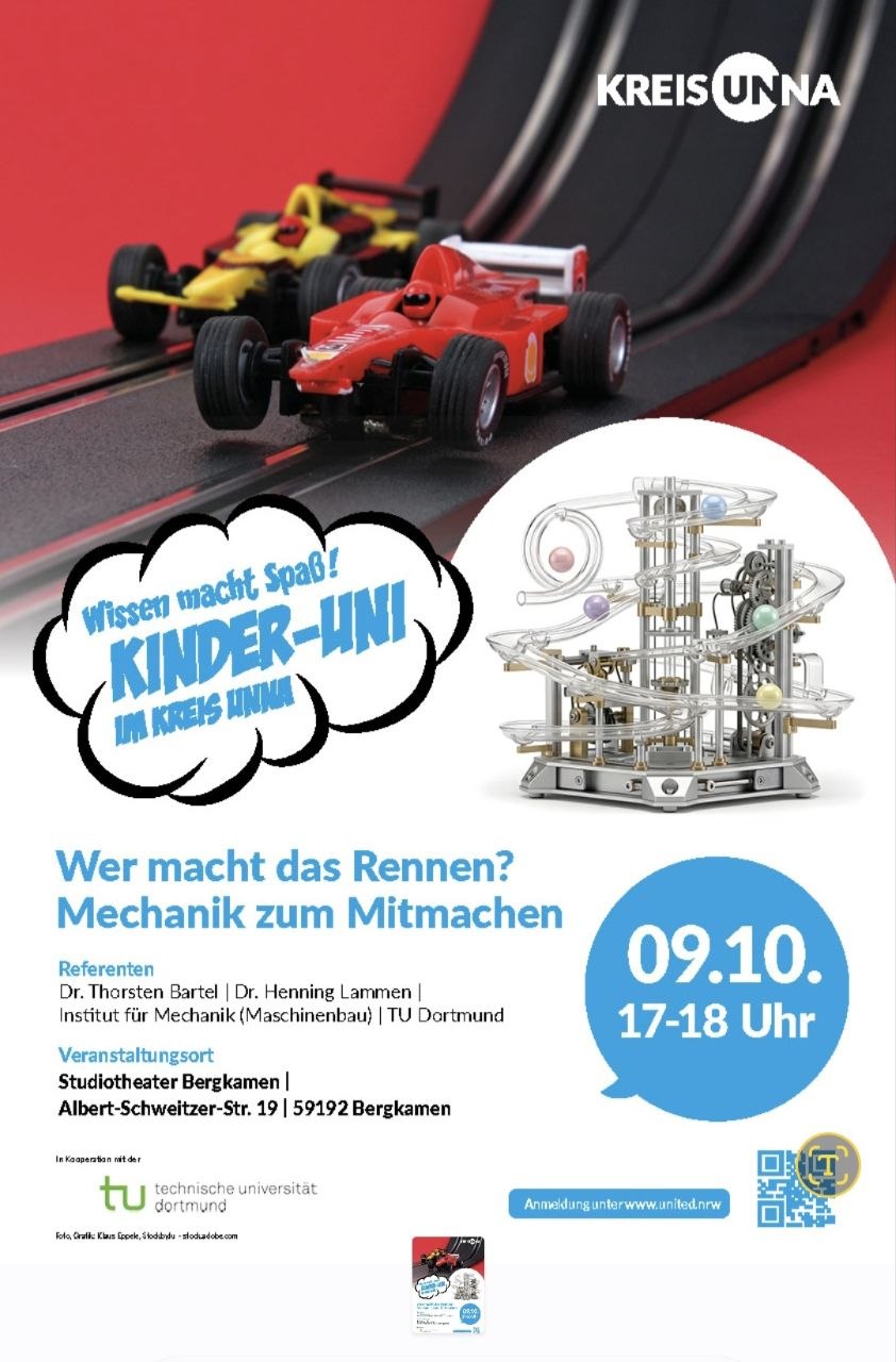 Herzlich willkommen zur nächsten Kinder-Uni am 09.10.2026