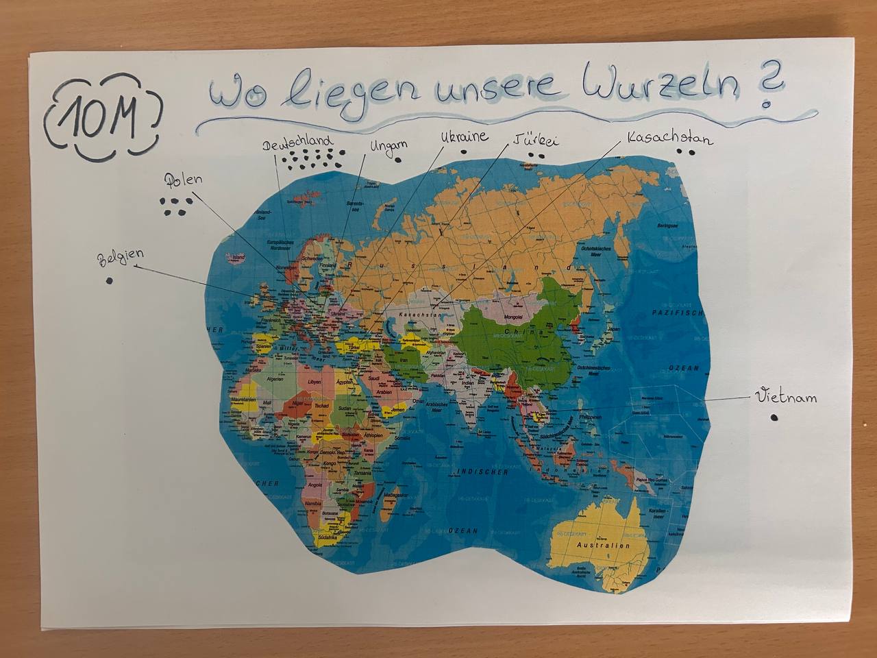 Interkulturelle Woche 2026: Vielfalt, die verbindet in der Klasse10m